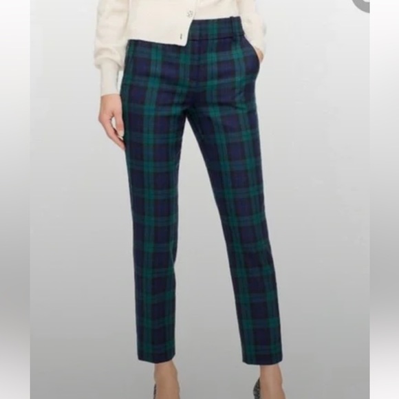 J. Crew Pants - J. Crew Cameron Wool Tartan Pant